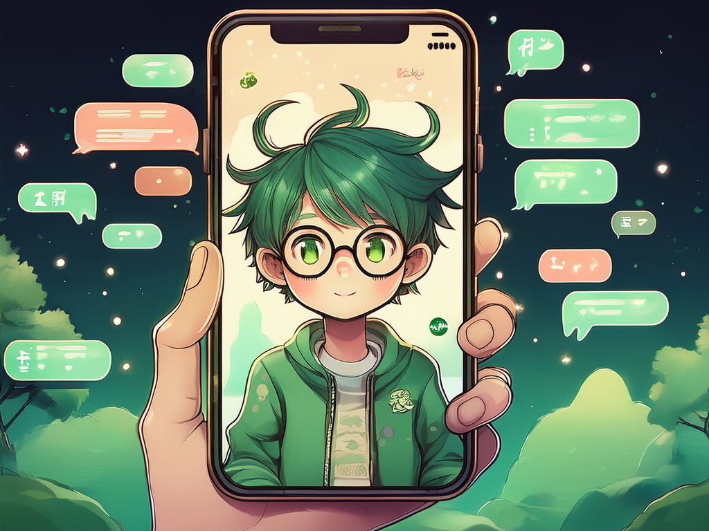 スマホ画面のチャット画面に「EP.02どんな話にしよう」と届く